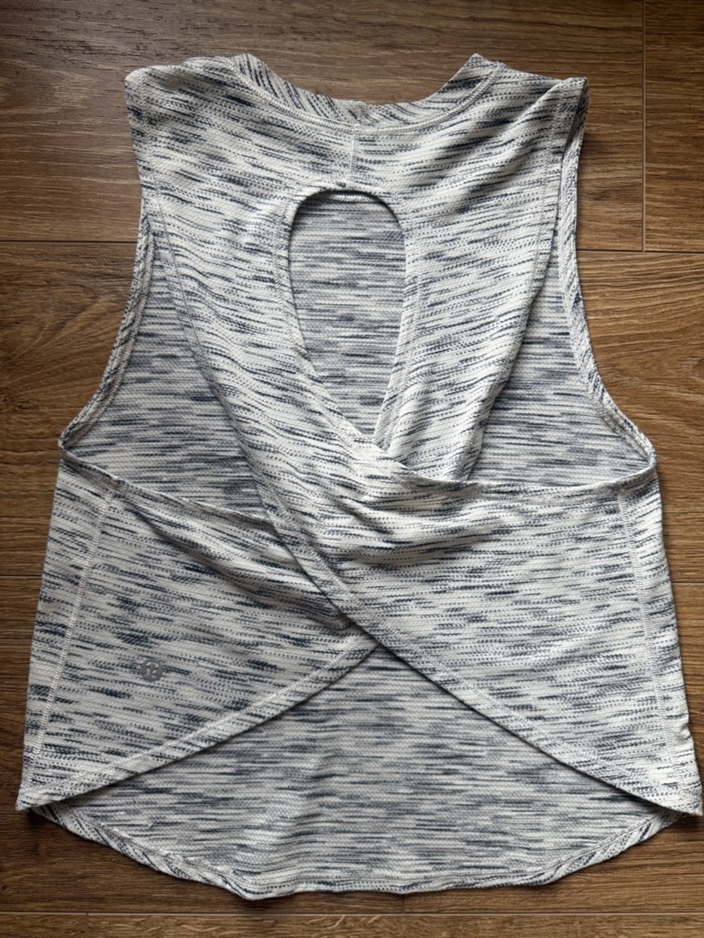 Lululemon open back Space-Dye Twist Back Top
